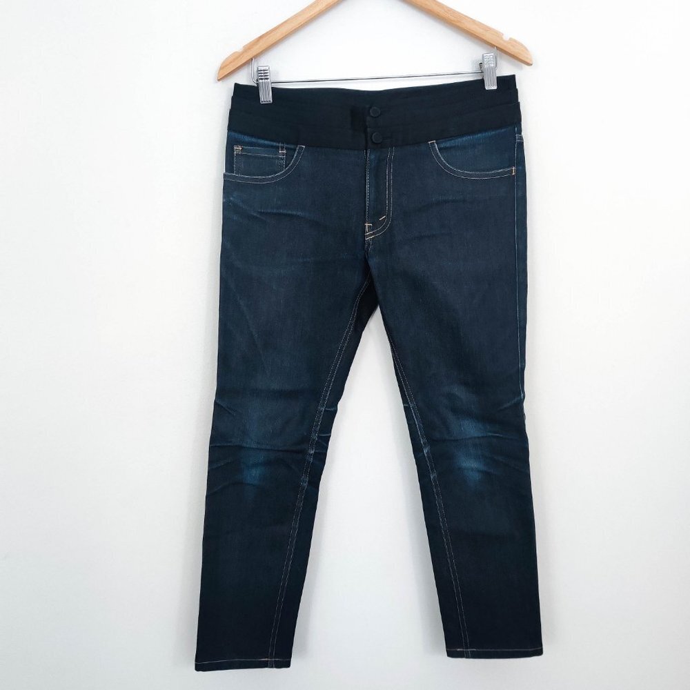 Junya Watanabe Comme des Garcons AD2006 Banded Denim Jeans Small
